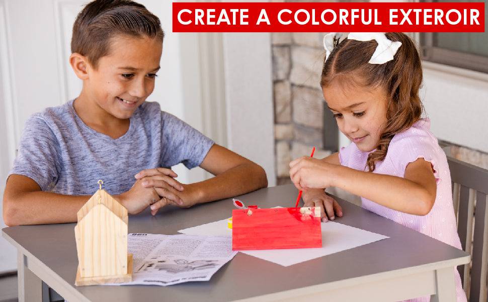 DIY Build A Birdhouse - Craft Kit - Hapinest