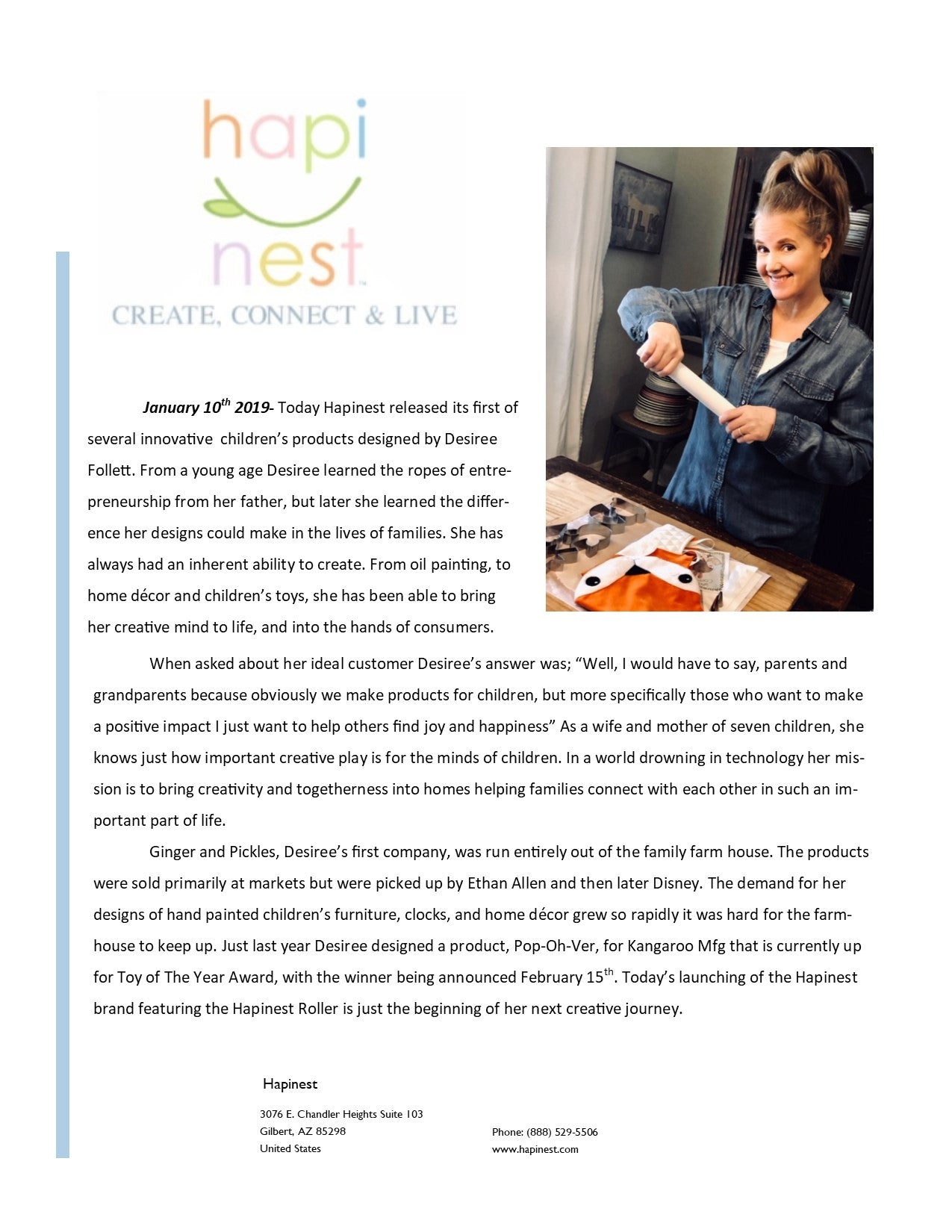 Innovative Designer Aims to Build Bonds Within Families